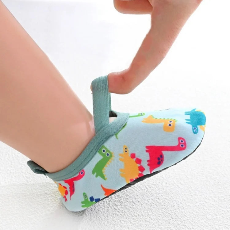 Baby First Walkers – Soft Anti-Slip Floral Shoes