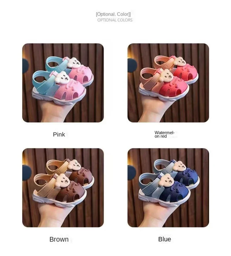 Baby & Toddler Summer Sandals – Lightweight Anti-Slip
