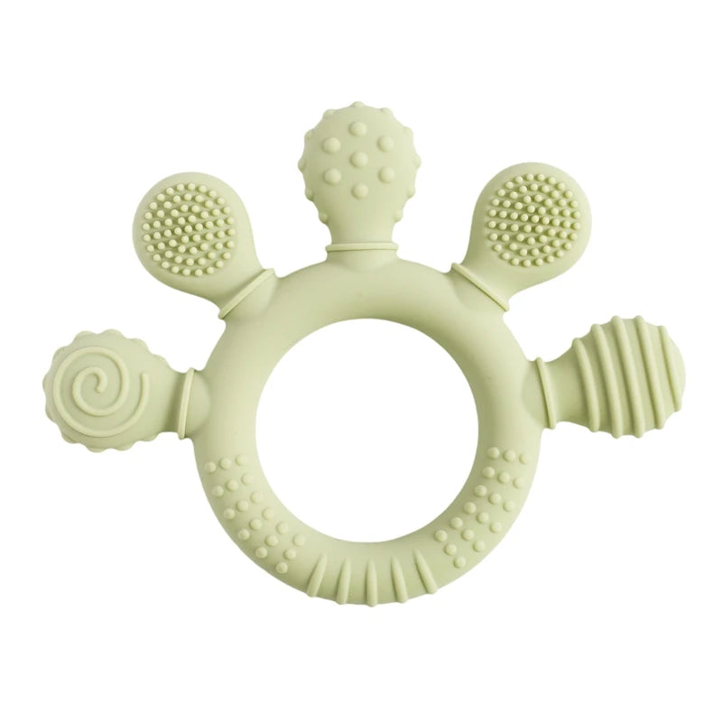 Silicone Teething Ring Toy