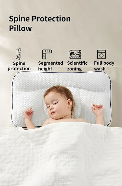 AIBEDILA Kids Neck Pillow – Soft, Breathable & Ergonomic Support for Growing Children