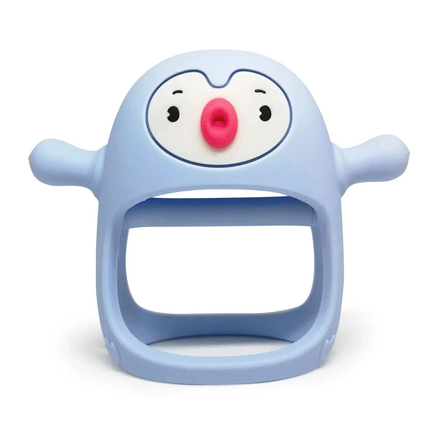 NeverDrop™ Baby Hand Teether – BPA-Free Silicone Teething Toy