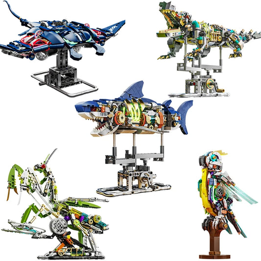 Mechanical Shark Building Set