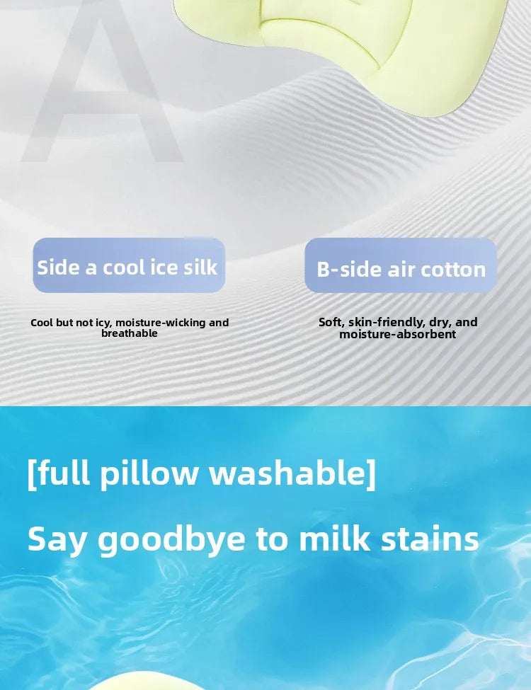 DreamNest™ Cool-Touch Memory Baby Pillow