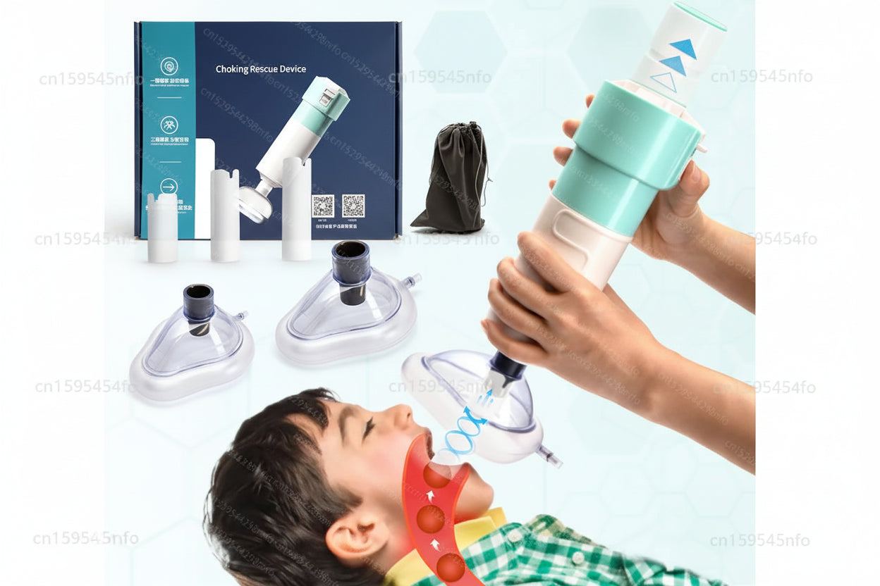 AirSave™ Choking Rescue Device – Portable First Aid Suction Tool for Emergency Training
