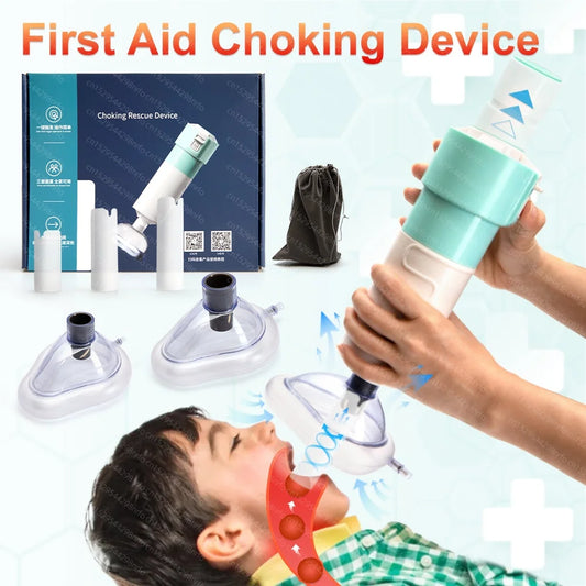AirSave™ Choking Rescue Device – Portable First Aid Suction Tool for Emergency Training
