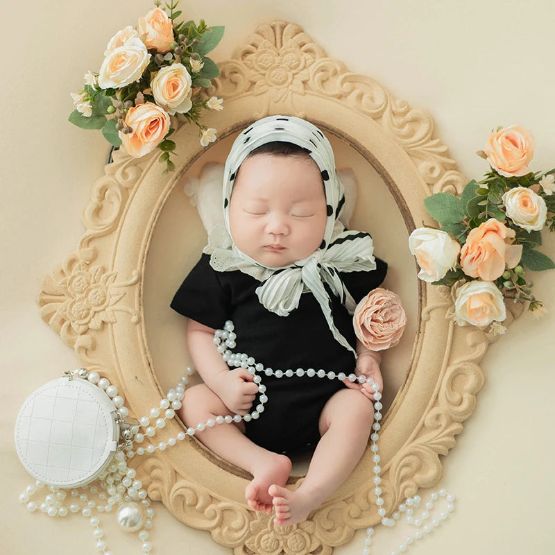 Pearl Bag Photo Prop – Newborn Girl Photography Outfit