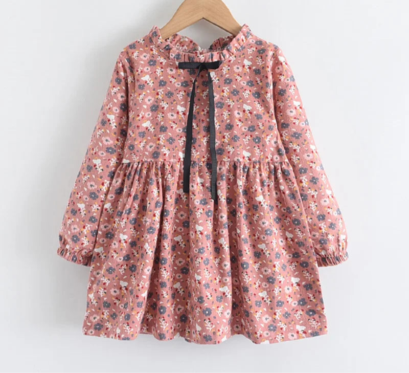 Bear Leader Autumn Girls Floral Dress