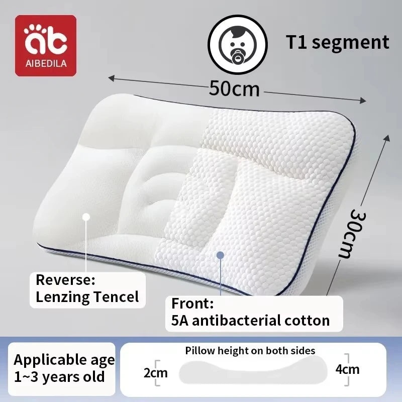 AIBEDILA Kids Neck Pillow – Soft, Breathable & Ergonomic Support for Growing Children