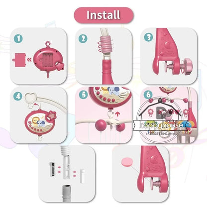 DreamGlow™ Smart Musical Baby Crib Mobile TM
