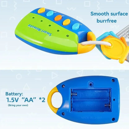 Kid's Musical Key Toy with Lights & Sound