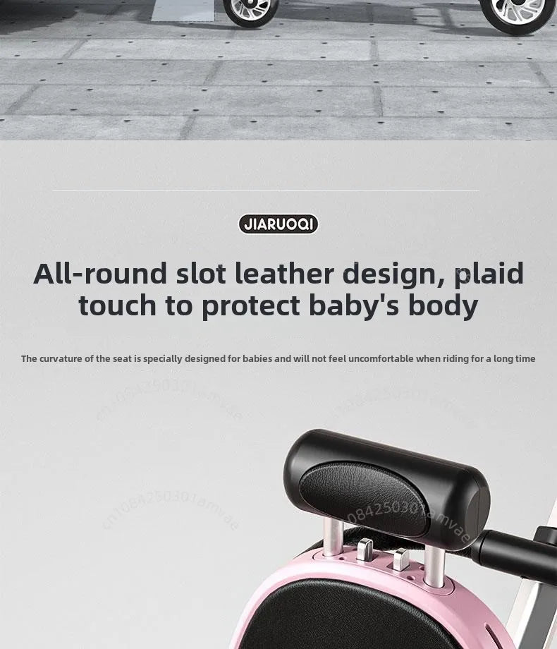 AuraPicks™ TwinGlide Pro Double Stroller