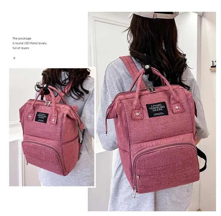 CarrySmart™ Waterproof Baby Diaper Backpack
