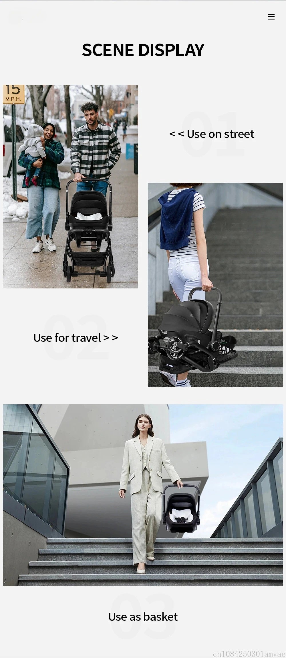 NestGo™ 4-in-1 Baby Travel System