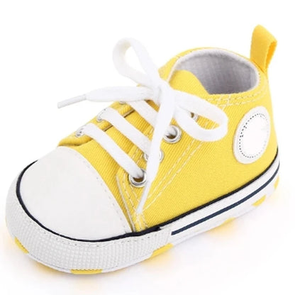 Newborn Baby Canvas Sneakers