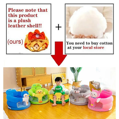 Cute Baby Sofa Support Seat Cover
