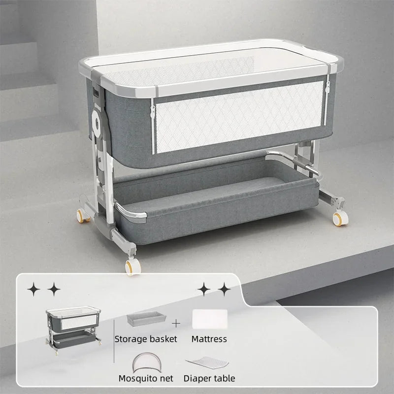 NestEase™ Portable Foldable Baby Crib
