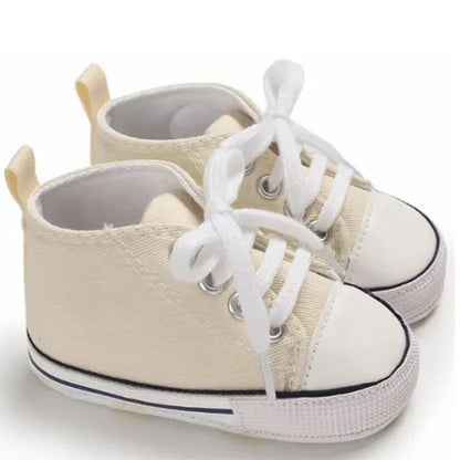 Newborn Baby Canvas Sneakers