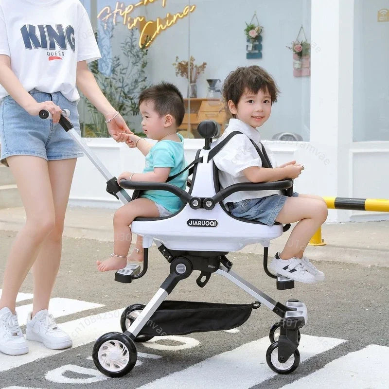 Aurapicks™ TwinGlide Pro Baby Stroller