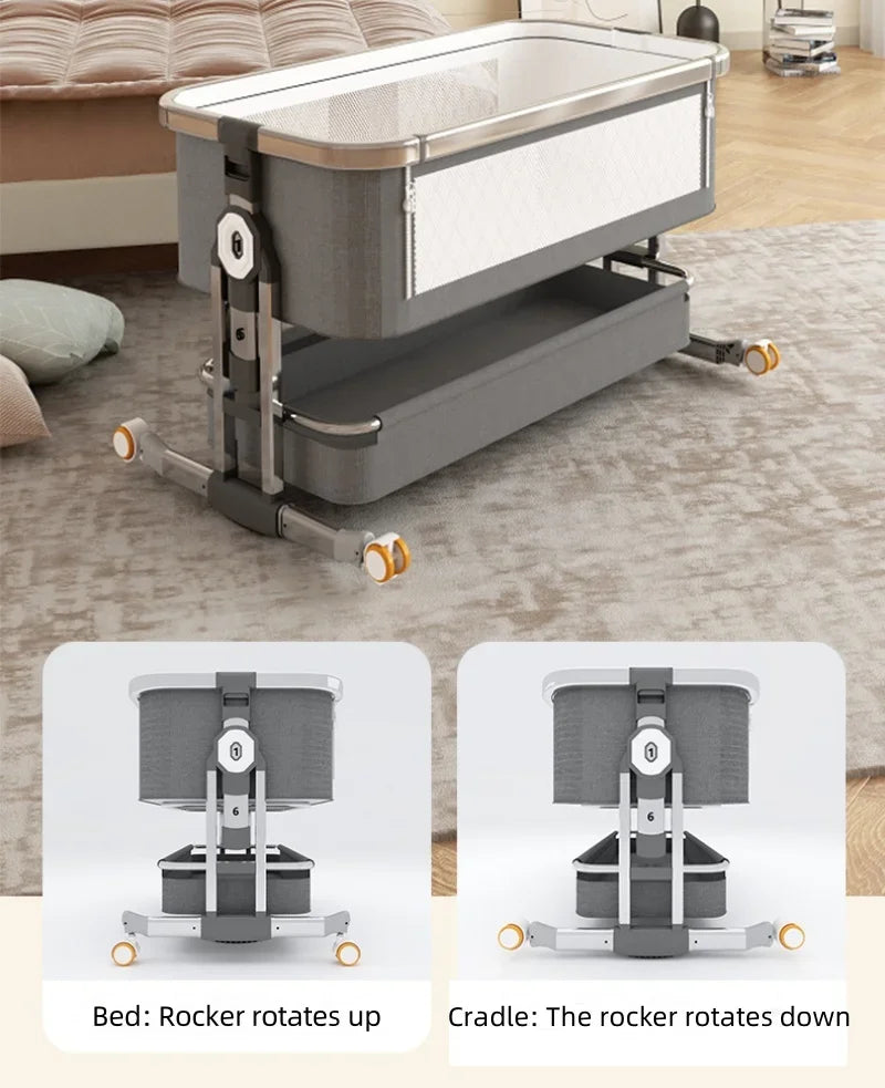 NestEase™ Portable Foldable Baby Crib