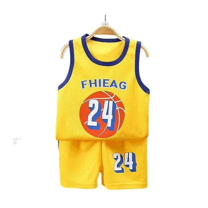 Kids Summer Basketball Clothing Set