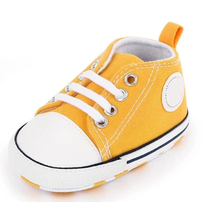 Newborn Baby Canvas Sneakers