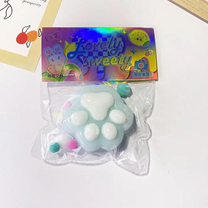 Mini Cat Paw Squeeze Toy