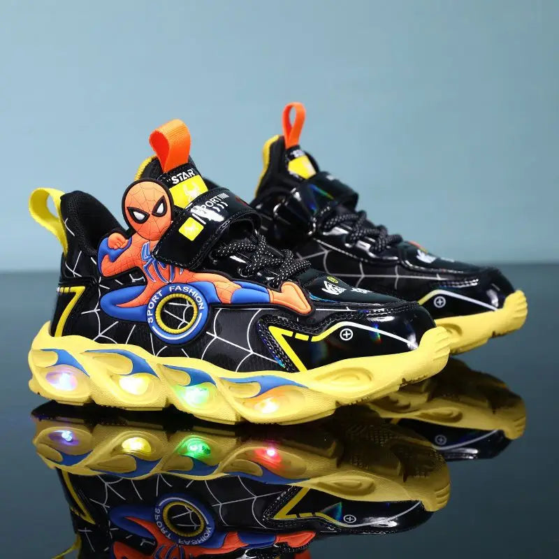 Disney Boys' LED Light-Up Running Shoes