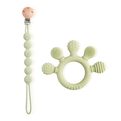 Silicone Teething Ring Toy