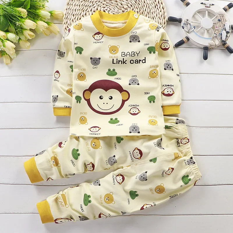 Kids Cotton Autumn Winter Clothing Set