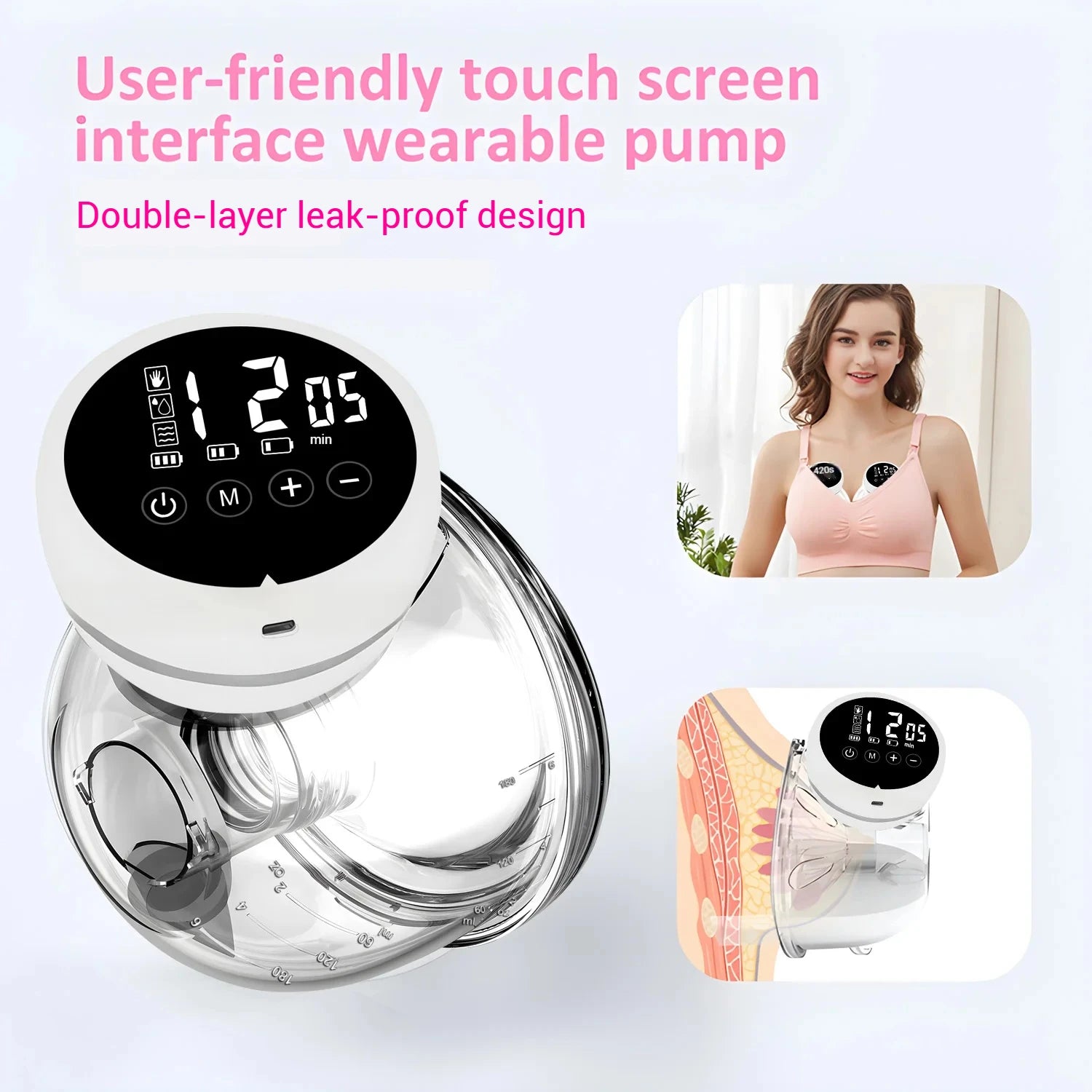 PureFlow™ Silicone Breast Pump Accessories