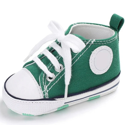 Newborn Baby Canvas Sneakers