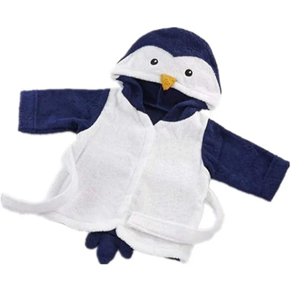 Baby & Toddler Hooded Bathrobe – Soft Terry Towel