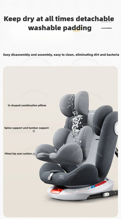 TM™ 360° Rotatable Child Safety Car Seat