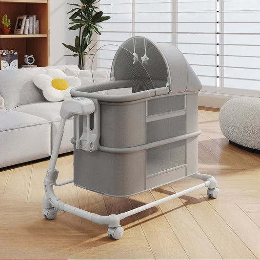DreamNest™ Portable Folding Baby Crib Bed