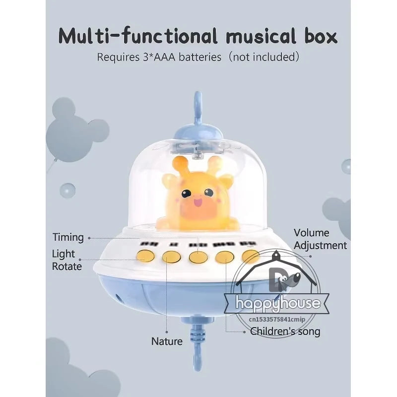 DreamGlow™ Smart Musical Baby Crib Mobile TM