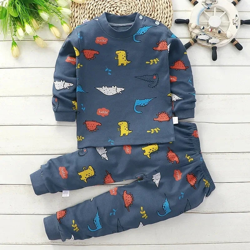 Kids Cotton Autumn Winter Clothing Set