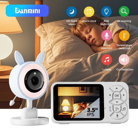 DANMINI™ 3.5" IPS Color Video Baby Monitor (C4L)