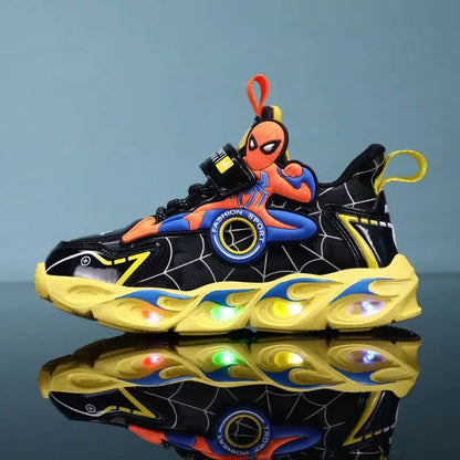 Disney Boys' LED Light-Up Running Shoes