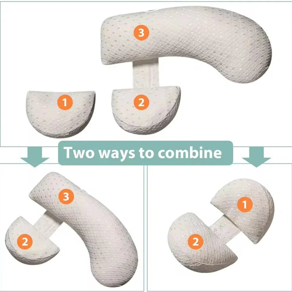 TM™ Multifunctional Pregnancy Support Pillow – Comfort & Rest
