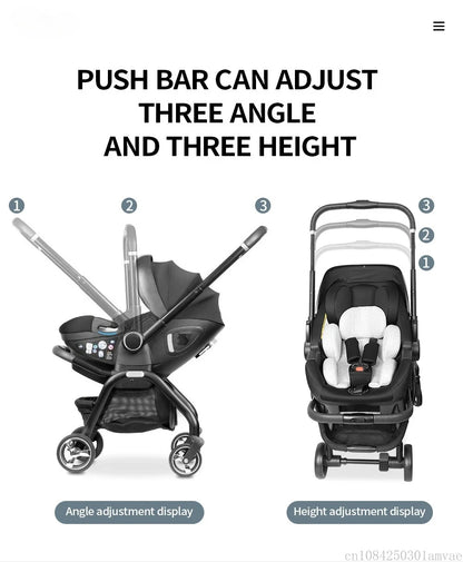 NestGo™ 4-in-1 Baby Travel System
