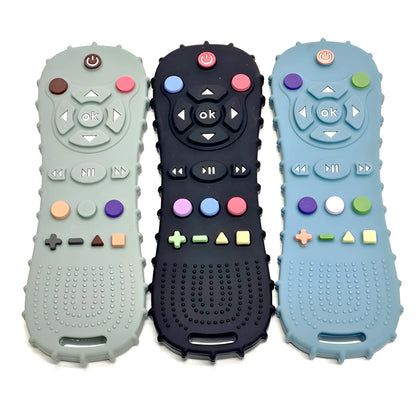 Silicone Baby Teether Remote Control Design