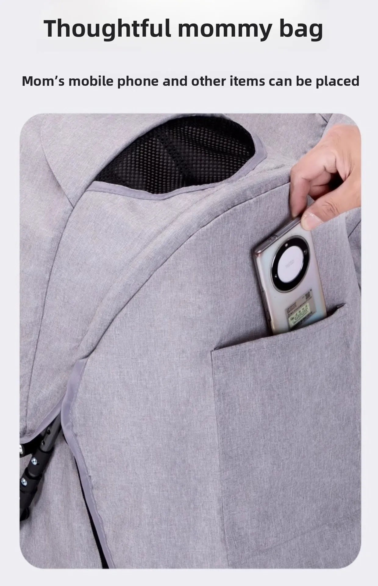 WarmHouse™ TwinFlex Double Stroller – Foldable Comfort for Two Kids