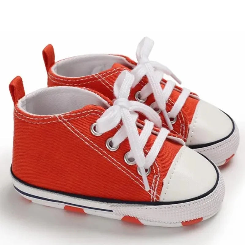 Newborn Baby Canvas Sneakers