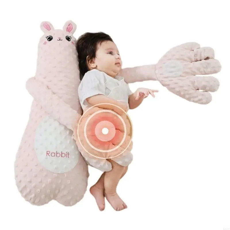 TM™ Hand-Shaped Baby Comfort Plush Pillow – Soft Calming Support Cushion for Infants (0–3 Years)