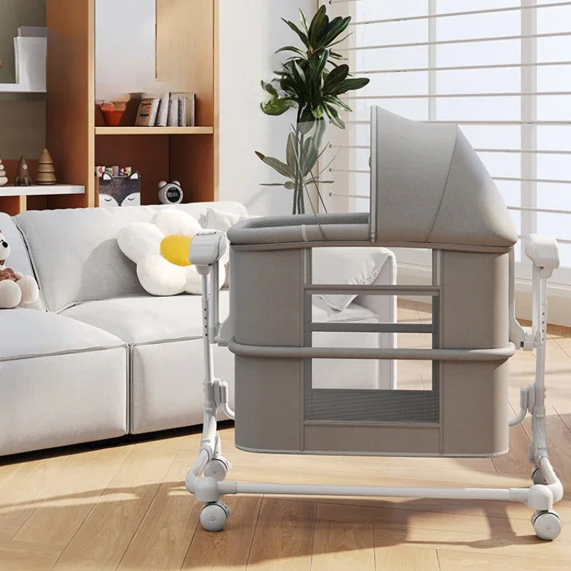 DreamNest™ Portable Folding Baby Crib Bed