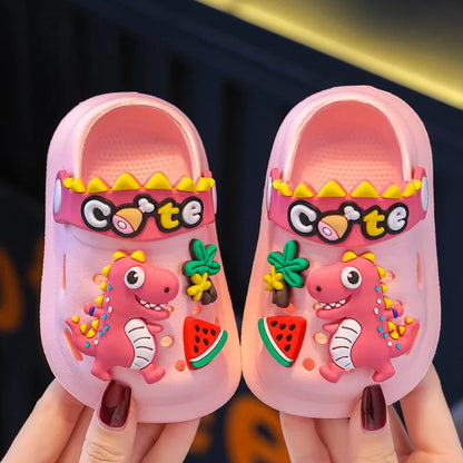 Kids Cartoon Dinosaur Sandals