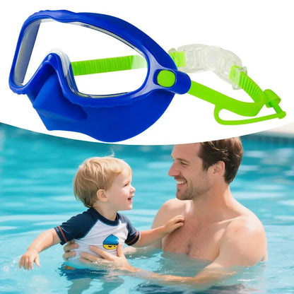 SplashGuard™ Kids Swim Goggles with Nose Cover – Anti-Fog, Leak-Proof, Adjustable & Comfortable for Swimming & Diving