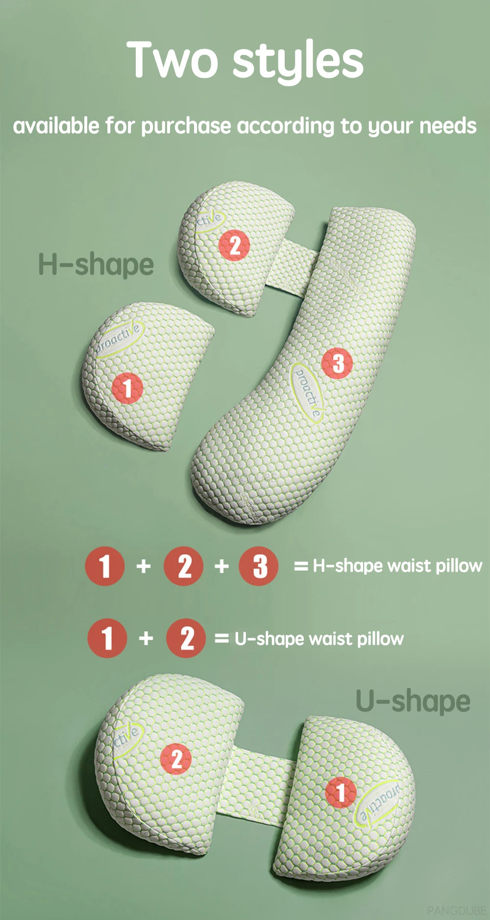 TM™ Multifunctional Pregnancy Support Pillow – Comfort & Rest