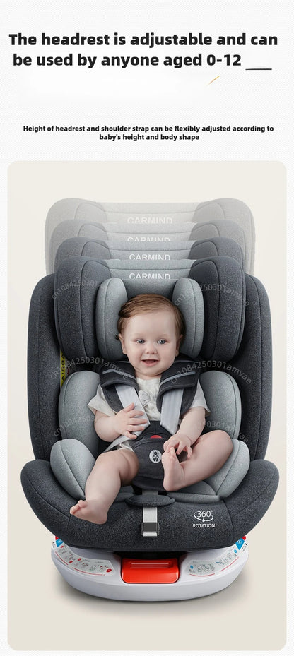 TM™ 360° Rotatable Child Safety Car Seat