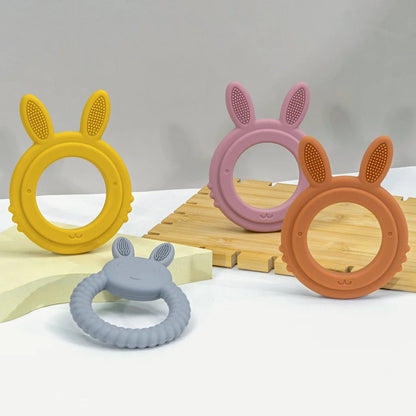 BPA-Free Silicone Baby Teether Toy